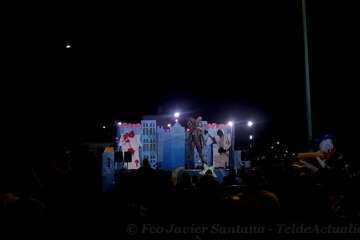 Drag Arush, reinona de las fiestas de Ayatima de Marzagán (Foto Francisco J. Santana)